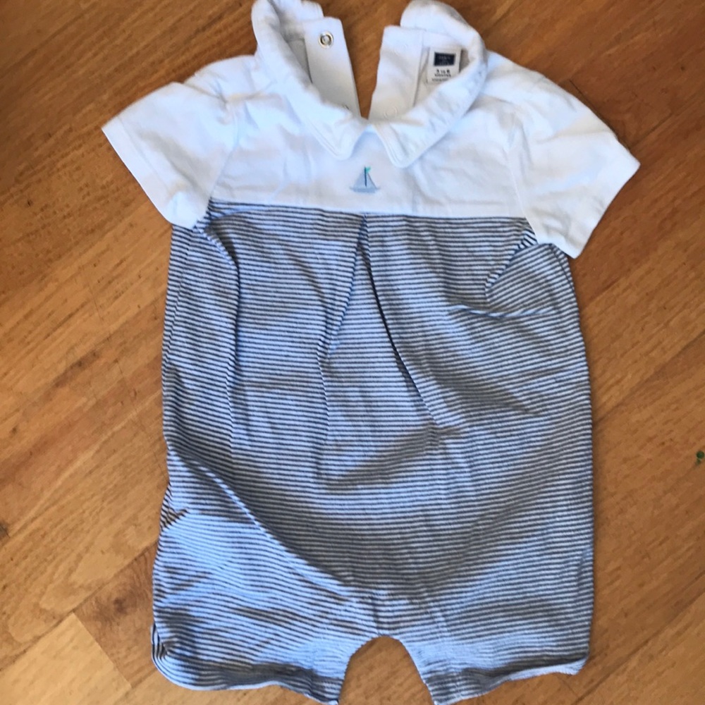 Janie and Jack Nautical Onesie